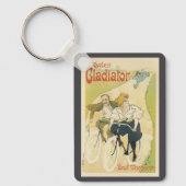 Art Nouveau, Gladiator Fietsen Sleutelhanger (Voorkant)