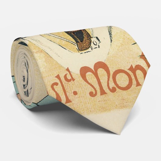  Art Nouveau, Gladiator Fietsen Stropdas (Opgerold)