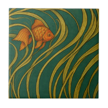 Art Nouveau Goudvis 
