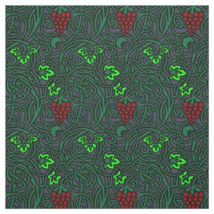  Art Nouveau Grapevine Pattern Stof