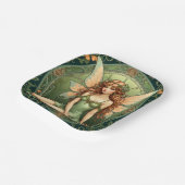 Art Nouveau Green Fairy Paper Bord (Gebogen)