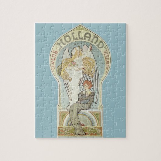 Art Nouveau, Holland Levensverzekering Legpuzzel (Verticaal)