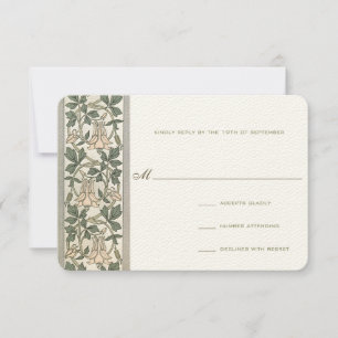 Art Nouveau Honey Suckle Wedkle RSVP