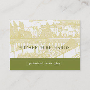 Art Nouveau House Chubby Visitekaartje