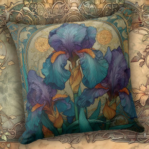 Art Nouveau Iris Verleiding Kussen