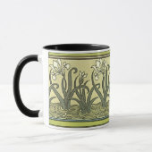 Art Nouveau Irises - Mug (Gauche)