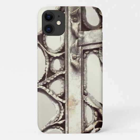 Art nouveau iron gate antoni gaudi elegant Case-Mate iPhone case (Achterkant)