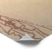 Art Nouveau ~ Isolde door Beardsley Poster (Hoek)