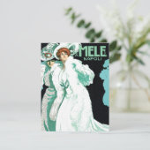  Art Nouveau, Italiaanse Mode, Fancy vrouwen (Staand voorkant)