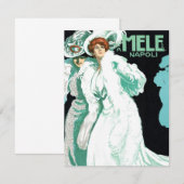  Art Nouveau, Italiaanse Mode, Fancy vrouwen (Voorkant / Achterkant)