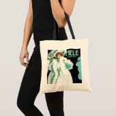 Art Nouveau, Italiaanse Mode, Fancy vrouwen Tote Bag (Voorkant (product))
