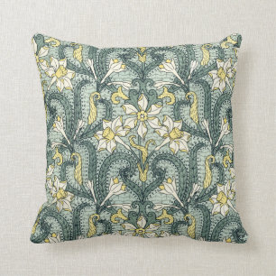 Art Nouveau Jonquil Design Pillow Kussen