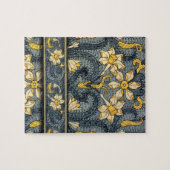 Art Nouveau Jonquil of Daffodil Legpuzzel (Horizontaal)