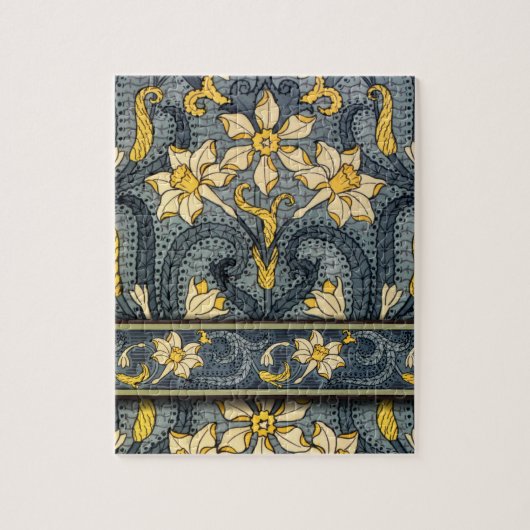 Art Nouveau Jonquil of Daffodil Legpuzzel (Verticaal)