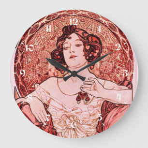 Art Nouveau juweel door Alphonse Mucha Grote Klok