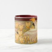 Art Nouveau Kaketoe Mok (Midden)