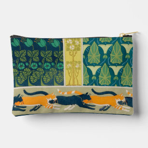 Art Nouveau Katten en Bloemen Etui