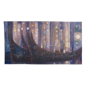 Art Nouveau King Pair Kussenslopen (Achterkant-Rechts)