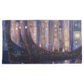 Art Nouveau King Pair Kussenslopen (Voorkant-Rechts)