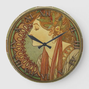 Art Nouveau-klok Grote Klok