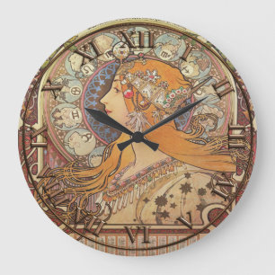 Art Nouveau-klok Grote Klok
