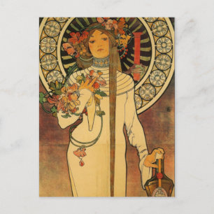 Art Nouveau La carte postale trappistine