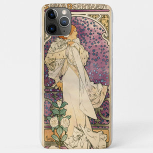 Art Nouveau La Dame aux Camélias door Mucha iPhone 11 Pro Max Hoesje