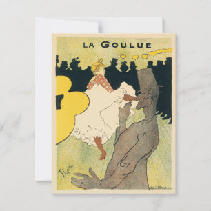 Art Nouveau, La Goulue van Toulouse Lautrec