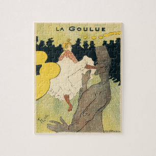 Art Nouveau, La Goulue van Toulouse Lautrec Legpuzzel