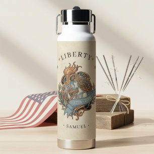 Art Nouveau Lady Liberty USA 250 Motief ID1303 Waterfles