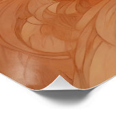 Art Nouveau Lady Perfect Poster (Hoek)