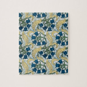 Art Nouveau lelietje-van-dalen bloem Verneuil Legpuzzel
