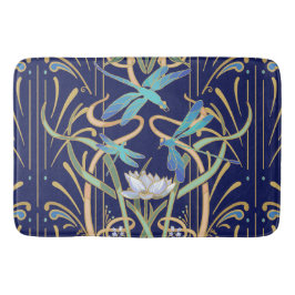 Art Nouveau libellen patroon Badmat