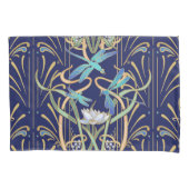 Art Nouveau libellen patroon Kussensloop (Voorkant)