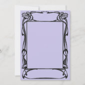 Art Nouveau lijst Kaart (Voorkant)