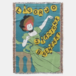 Art Nouveau, Livorno Senorita Dancing Deken