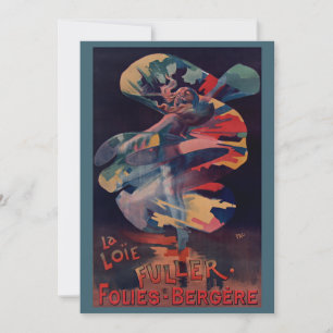 Art Nouveau, Loie Fuller bij Folies Bergere Kaart