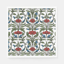 Art Nouveau Lotus Servet