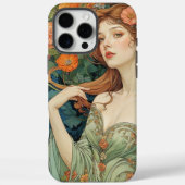 Art Nouveau luxe iPhone-accessoire Case-Mate iPhone Case (Achterkant)