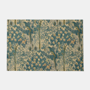  Art Nouveau Macaw Pattern van Walter Crane Deurmat