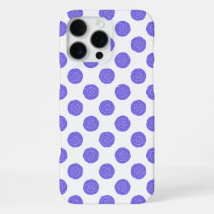 Art Nouveau Mackintosh Rozen Retro Floral Paarse iPhone 16 Pro Max Hoesje
