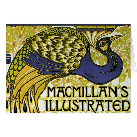 Art Nouveau, Macmillan's Peacock Feather (Voorkant Horizontaal)