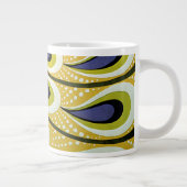 Art Nouveau, Macmillan's Peacock Feather Extra Grote Beker (Rechts)