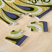 Art Nouveau, Macmillan's Peacock Feather Legpuzzel (Zijkant)