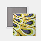  Art Nouveau, Macmillan's Peacock Feather Magneet (Voorkant / Achterkant)