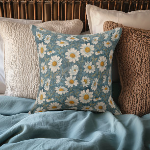 Art Nouveau Medium Shasta Daisy Kussen
