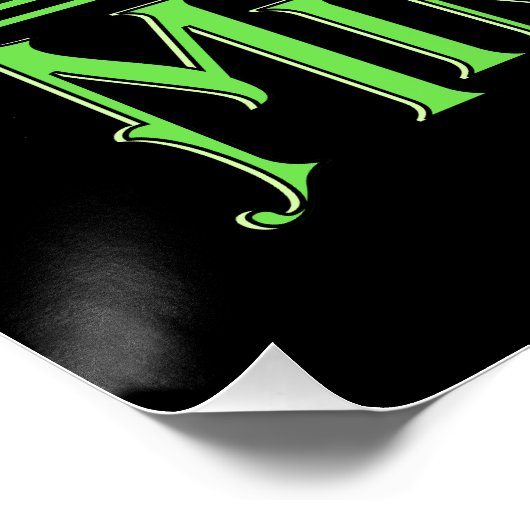 Art Nouveau Mint Julep Perfect Poster (Hoek)