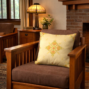 Art Nouveau Mission Style Banden van Tulpen patroo Kussen