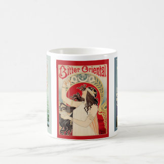 Art Nouveau-Mok Koffiemok