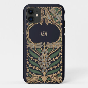 Art Nouveau Monogram iPhone 11 Hoesje